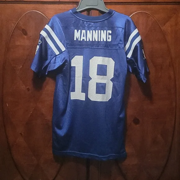 Peyton Manning #18 Reebok NFL Equipment On Field Jersey - Picture 4 of 8